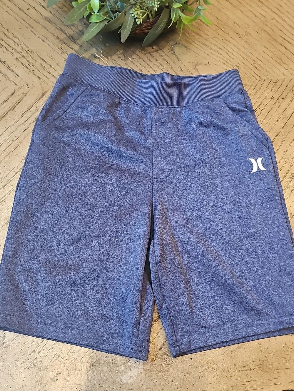 Hurley Blue Gray Shorts Size M 10-12